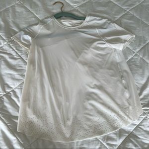 Lululemon quick pace short sleeve - white 2